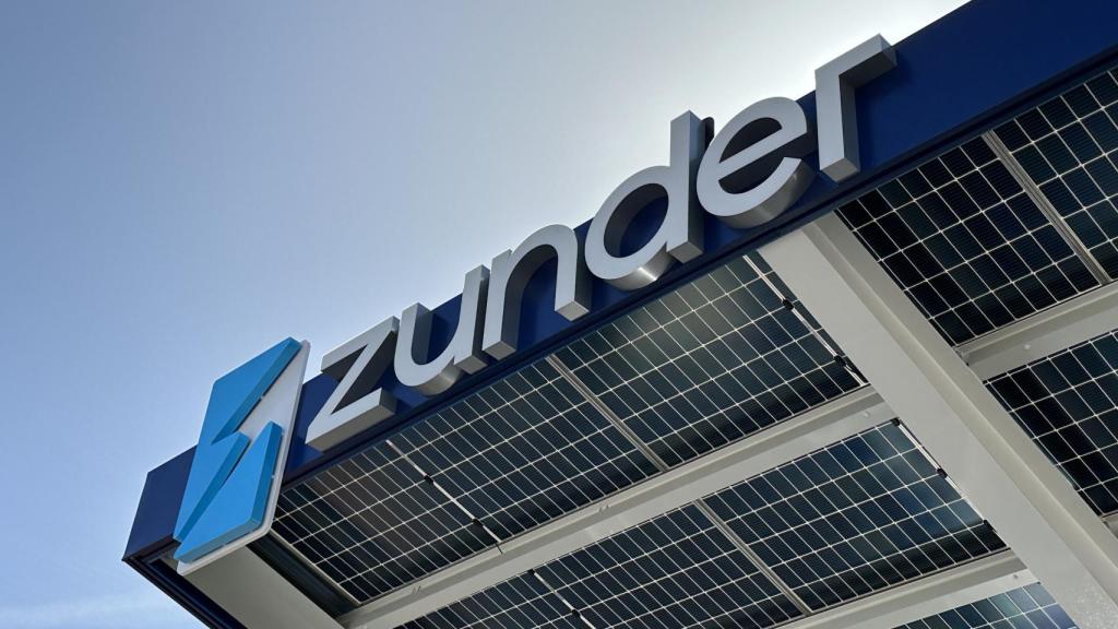 Estación de carga de Zunder en Aranda de Duero (Burgos).