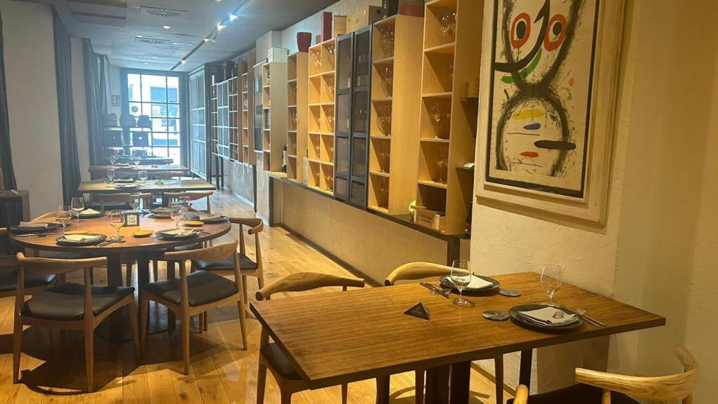Interior del restaurante Terreo en A Coruña.