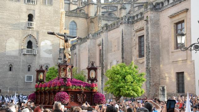 Cristo de la Fundación, de la Hermandad de los Negritos