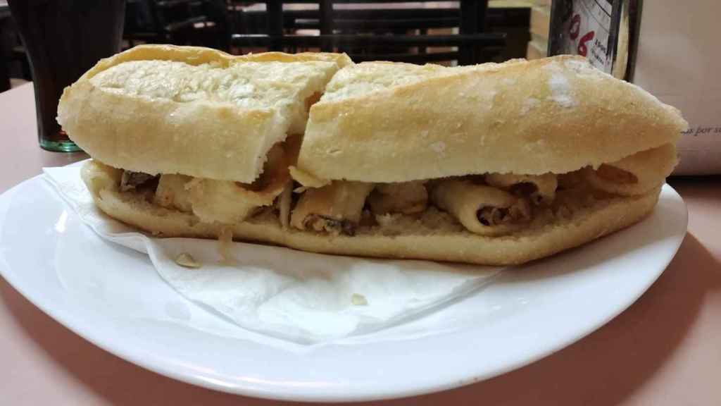 Rin-Ran, rin ran, calamares, bocadillo de calamares