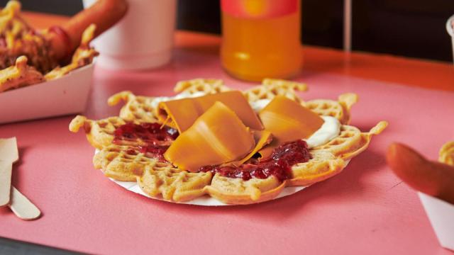 Una fotografía de los 'waffles'.