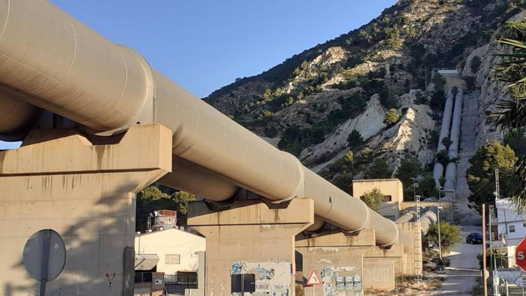 Infraestructura del trasvase Tajo-Segura, en una imagen de archivo