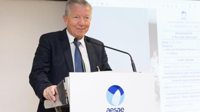 El presidente de Aesae, Manuel Jiménez Perona