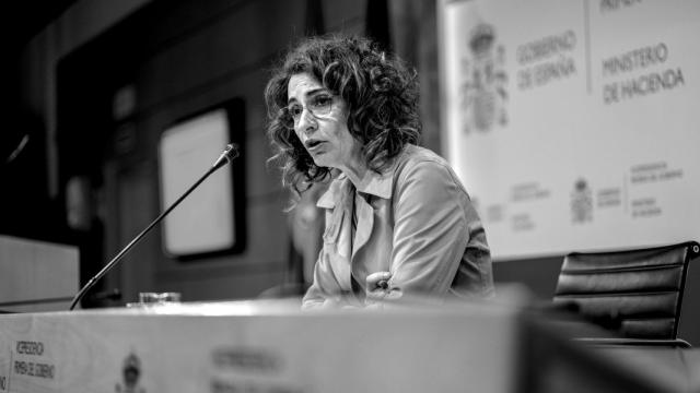 La vicepresidenta primera del Gobierno y ministra de Hacienda, María Jesús Montero.