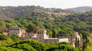 Pelayos de la Presa desde el aire.