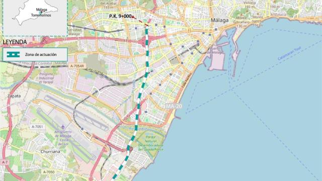 El plano con la obra que ha colgado el ministro Puente en la red social X.