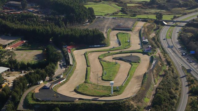 Circuito de autocross en Arteixo.
