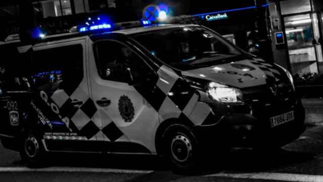 Vehículo del GOA de la Policía Local de Vigo.