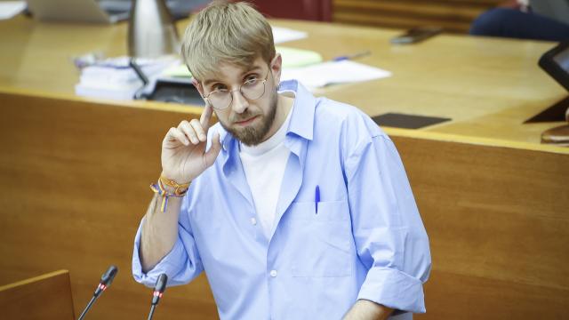 Francesc Roig, diputado de Compromís en Les Corts Valencianes. José Cuéllar