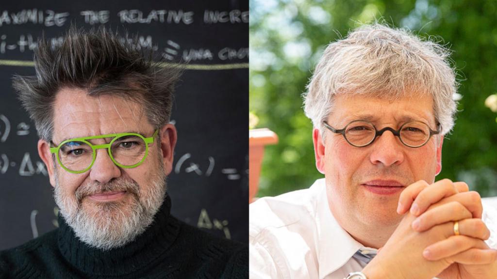 Jesús Malo López y Felix Wichmann, los dos otros investigadores principales.