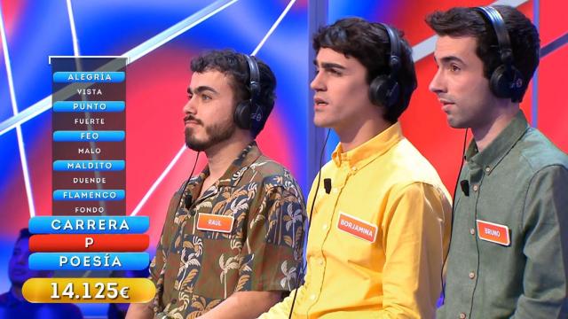 Los Mozos de Arousa en 'Reacción en cadena'.