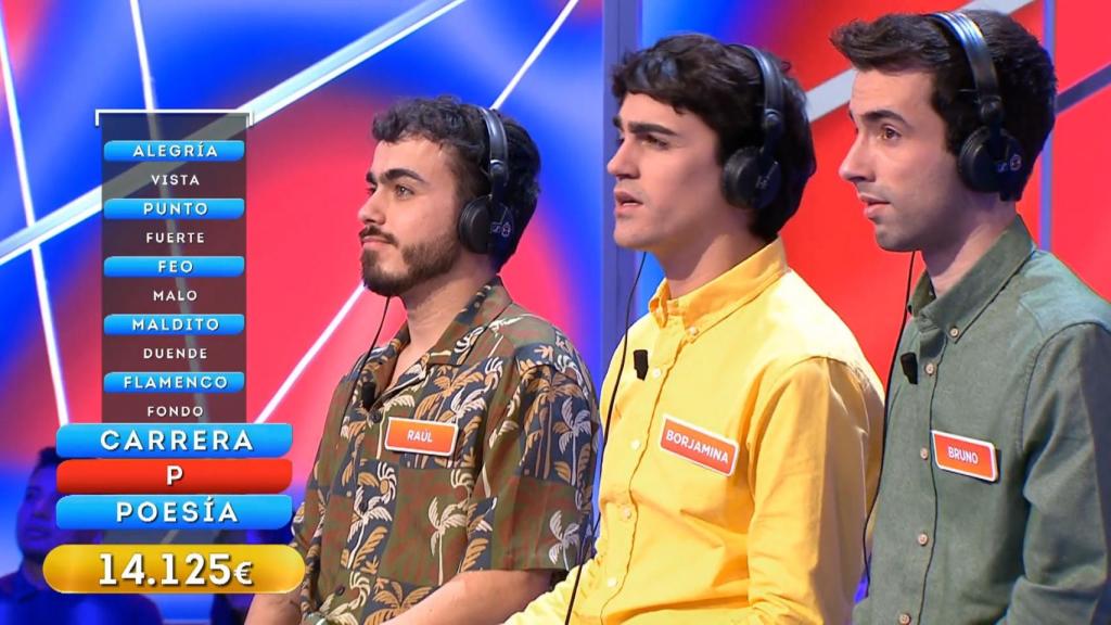 Los Mozos de Arousa en 'Reacción en cadena'.