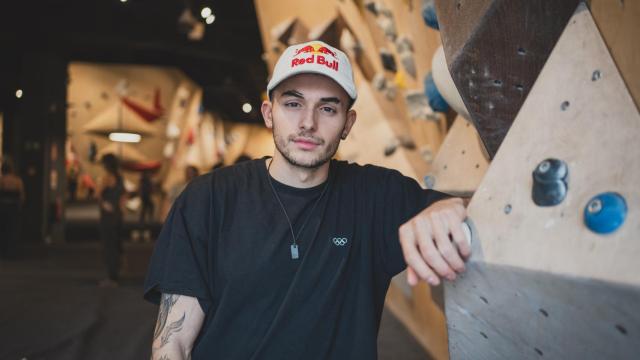 Alberto Ginés, durante la entrevista con EL ESPAÑOL