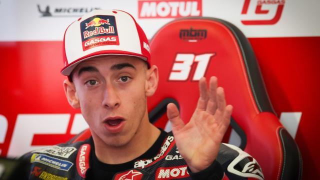 Pedro Acosta, en el Mundial de MotoGP.