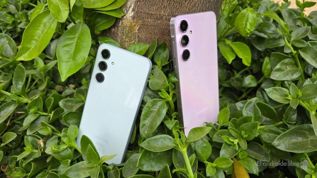 Samsung Galaxy A35 y A55