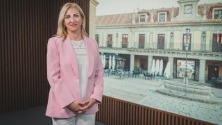 Mar Nicolás, alcaldesa de Brunete, en las oficinas de EL ESPAÑOL.