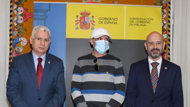 José Manuel, el preso que liberará El Rico, en el centro de la imagen.