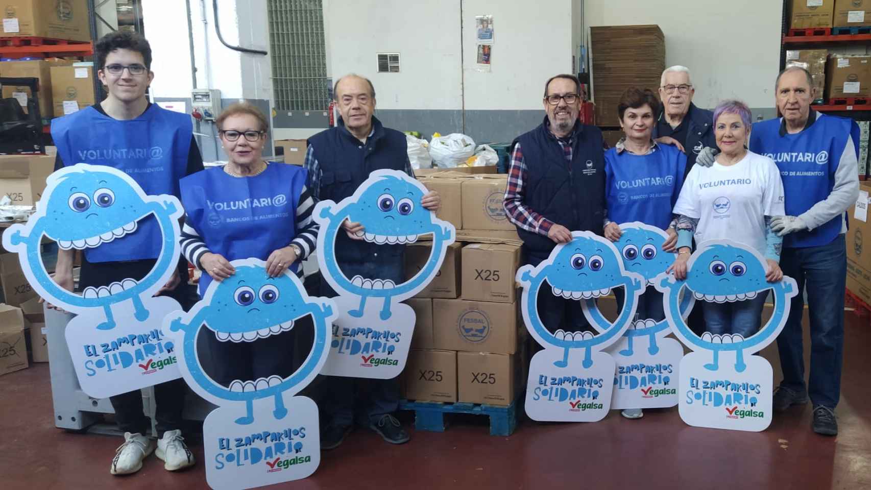 El Banco de Alimentos de Vigo bate el record de recaudación del Zampakilos Solidario