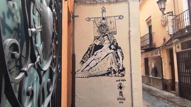 Nuevo mural de Nuestra Madre de las Angustias
