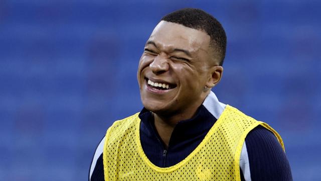 Kylian Mbappé, con la selección de Francia