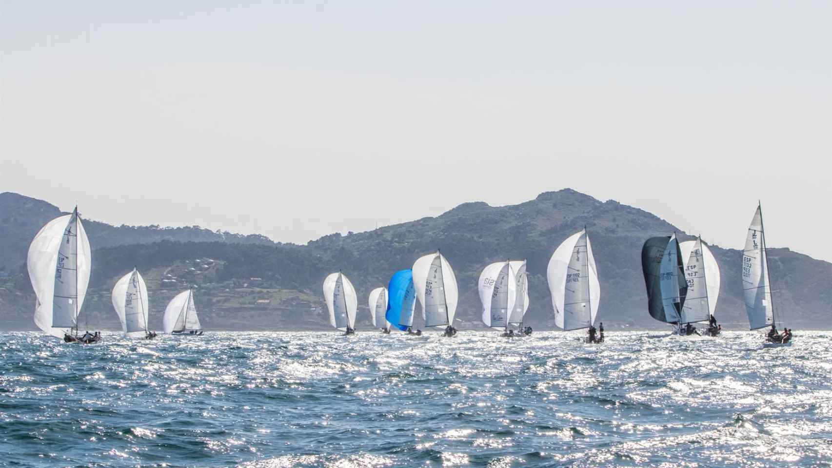 Penúltima jornada de la Liga de Invierno J80 en Baiona.
