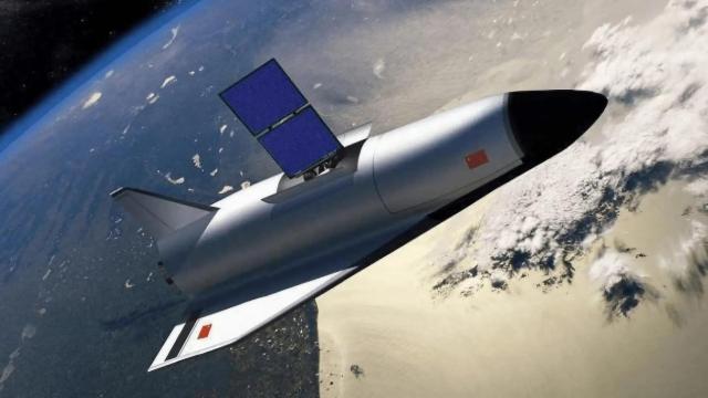 Recreación de la nave espacial hipersónica china