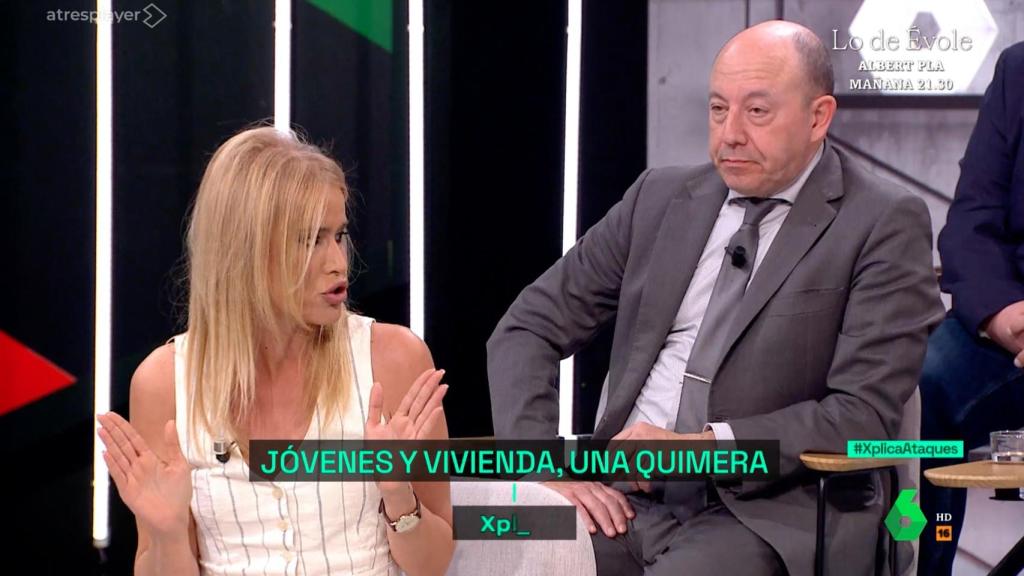 Afra Blanco y Gonzalo Bernardos en 'laSexta Xplica'.