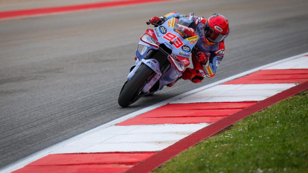 Marc Márquez, durante el GP de Portugal.