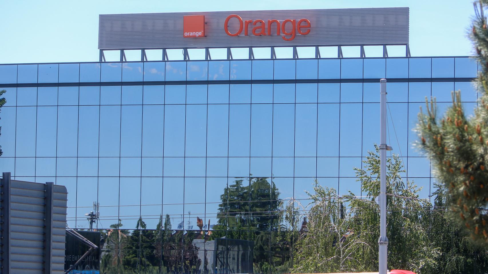 Sede central de Orange, en el Parque Empresarial 'La Finca', en Pozuelo de Alarcón (Madrid)