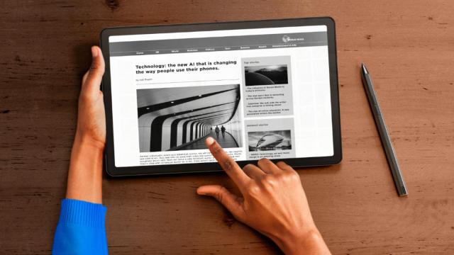 Esta tablet Lenovo es perfecta para teletrabajar o estudiar ¡y tiene más de un 20% de descuento!