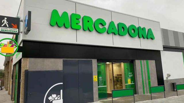 Imagen de archivo de unos carros de Mercadona.