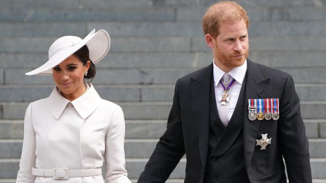 El príncipe Harry y Meghan Markle, en junio de 2022.