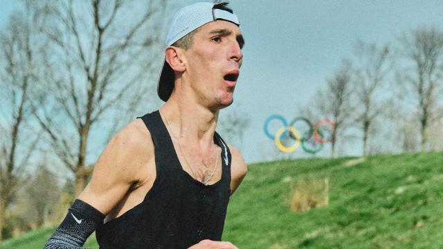 Alex Roca durante una competición