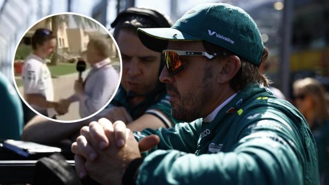 Fernando Alonso, en el GP de Australia 2024, y su incidente con Herbert en 2016