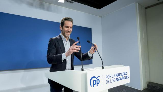 El vicesecretario de Cultura y portavoz del PP, Borja Sémper.