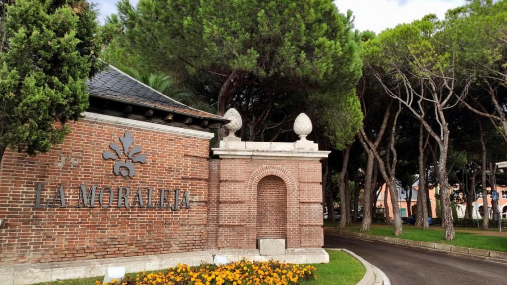 Entrada a La Moraleja, en Alcobendas (Madrid).
