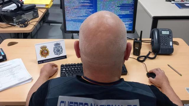 Un agente de la Policía Nacional, en una imagen de archivo.