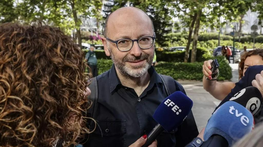 Francis Puig, en la Ciudad de la Justicia de Valencia.