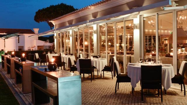 La terraza del restaurante.