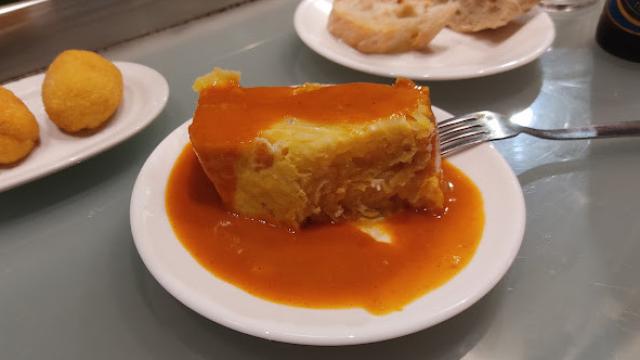 Tortilla de callos del bar Chillón
