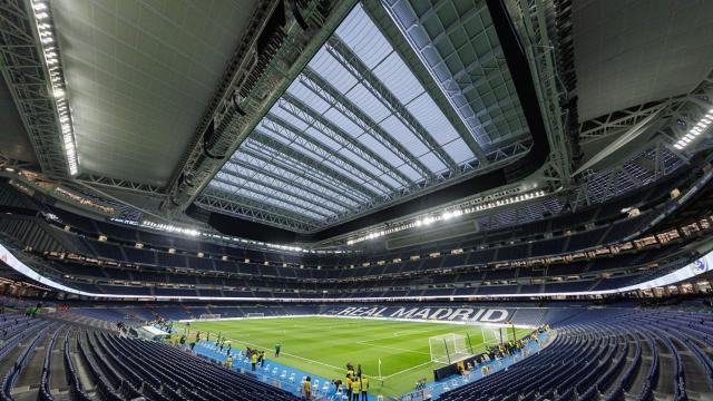 Perspectiva general del Estadio Santiago Bernabéu