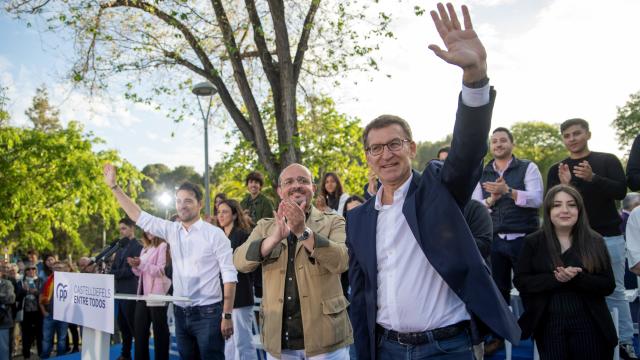 Alberto Núñez Feijóo y Alejandro Fernández en una imagen de archivo.