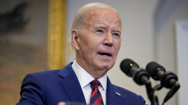Joe Biden habla sobre la respuesta que se está dando al derrumbe del puente Key Bridge en Baltimore, Maryland.