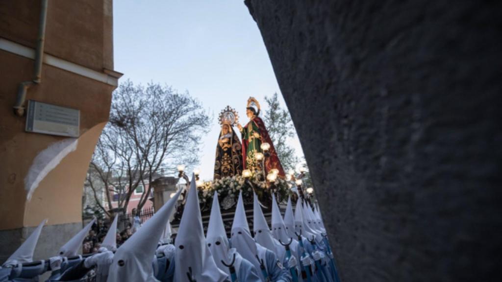 Procesión de Semana Santa en Cuenca. Foto: Junta de Cofradías de la Semana Santa de Cuenca.