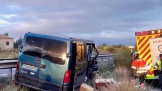 Accidente de tráfico en Cártama.