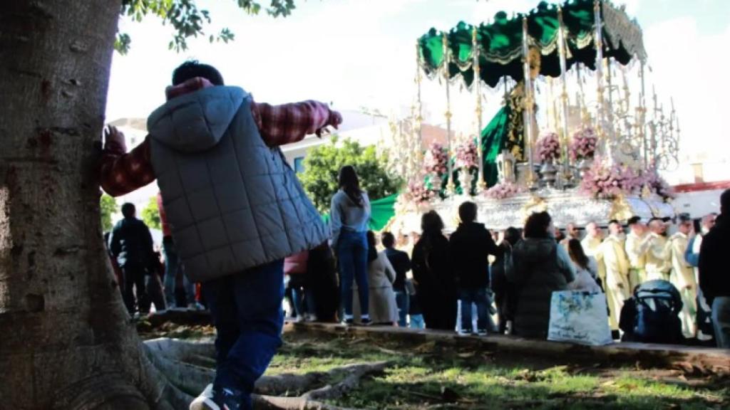 Martes Santo en Málaga.