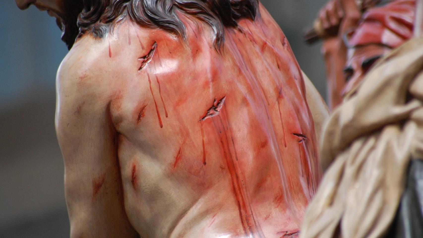 Tallado de Jesucristo.