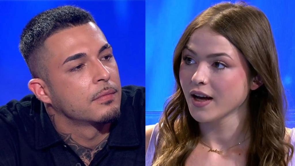 Álex Girona y Andrea Buena en 'La isla de las tentaciones'.