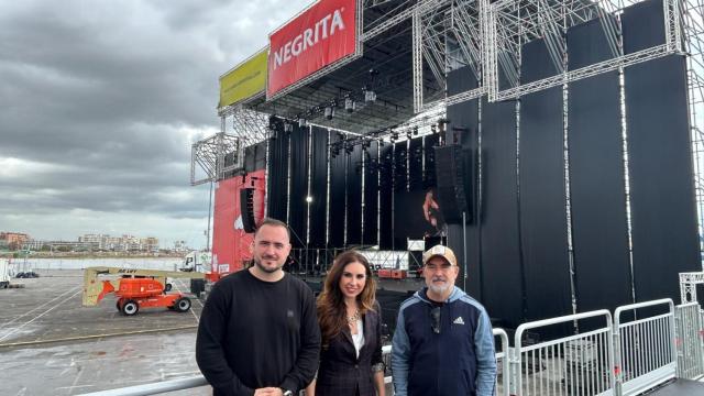 La concejala Ana Poquet en el Espacio Rabasa.