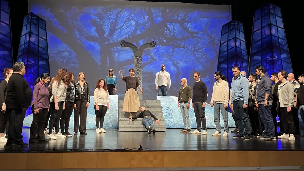 Ensayo de la ópera Norma.